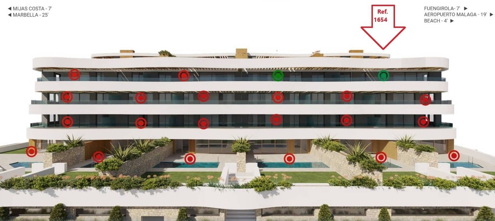 3 Zimmer Penthouse zu verkaufen in Mijas mit Pool Garage - 2.206.000 € (Ref: 10005675)