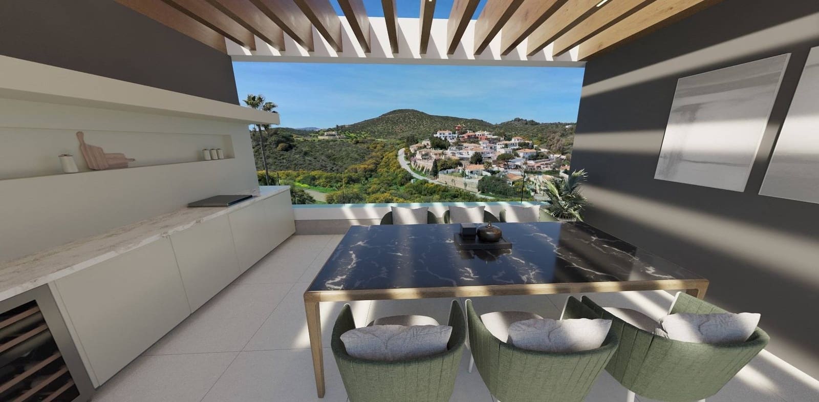 3 Zimmer Penthouse zu verkaufen in Mijas mit Pool Garage - 2.206.000 € (Ref: 10005675)