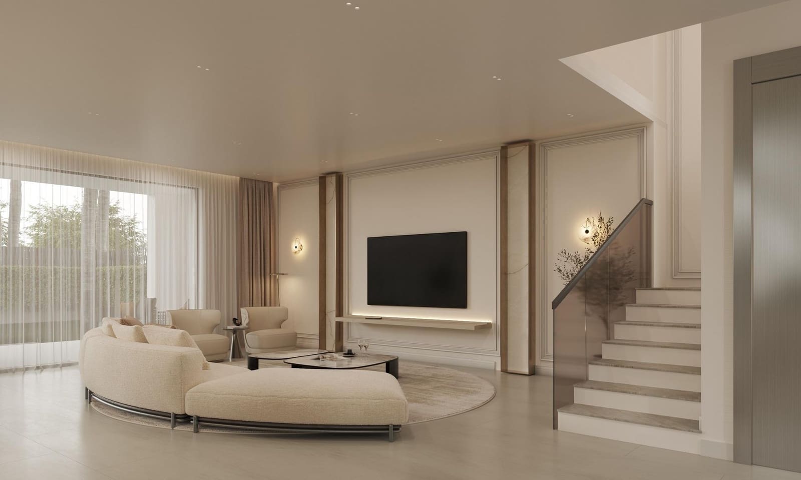 4 bedroom Villa for sale in Costabella with pool garage - € 3,400,000 (Ref: 10005676)