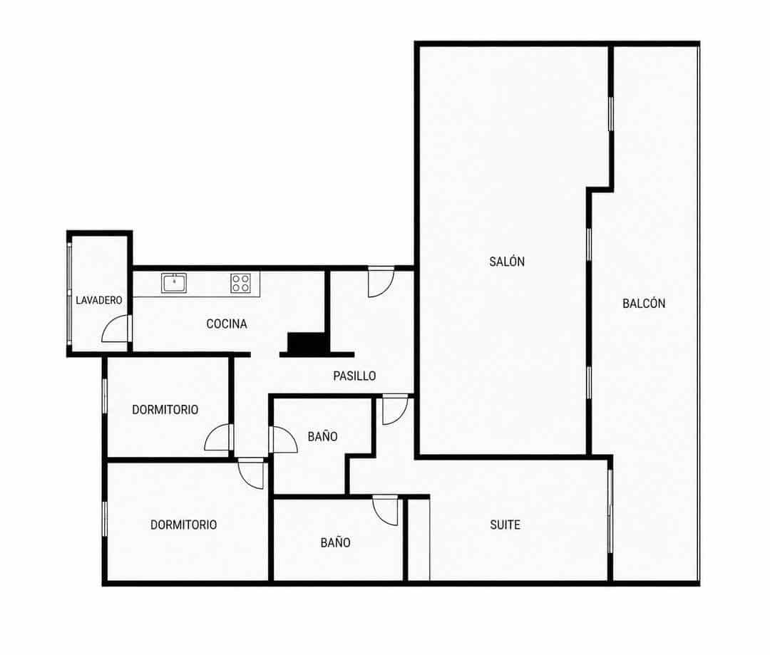 Apartamento de 3 habitaciones en Estepona en venta con piscina garaje - 499.500 € (Ref: 10078432)