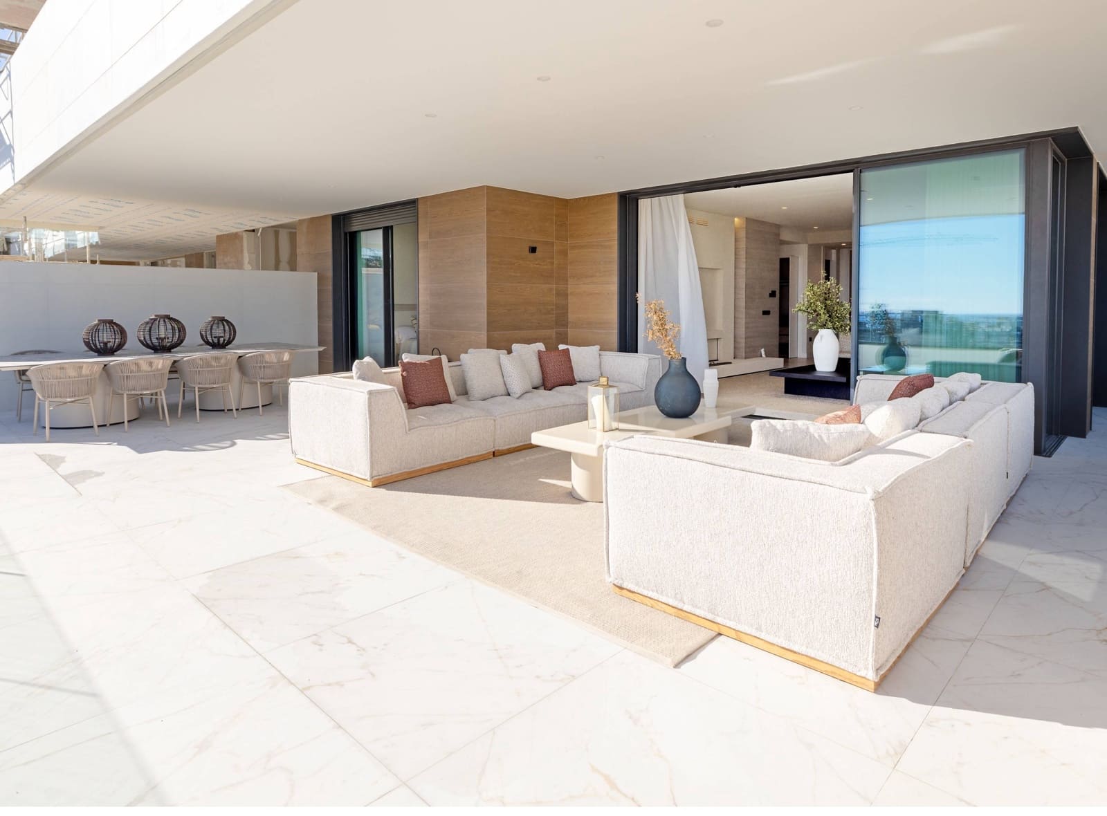 3 sypialnia Penthouse na sprzedaż w New Golden Mile z basenem garażem - 1 480 000 € (Ref: 10110969)