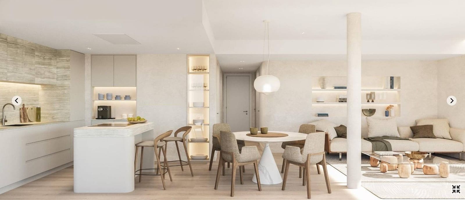 3 sypialnia Apartament na sprzedaż w Estepona z basenem garażem - 625 000 € (Ref: 10155327)