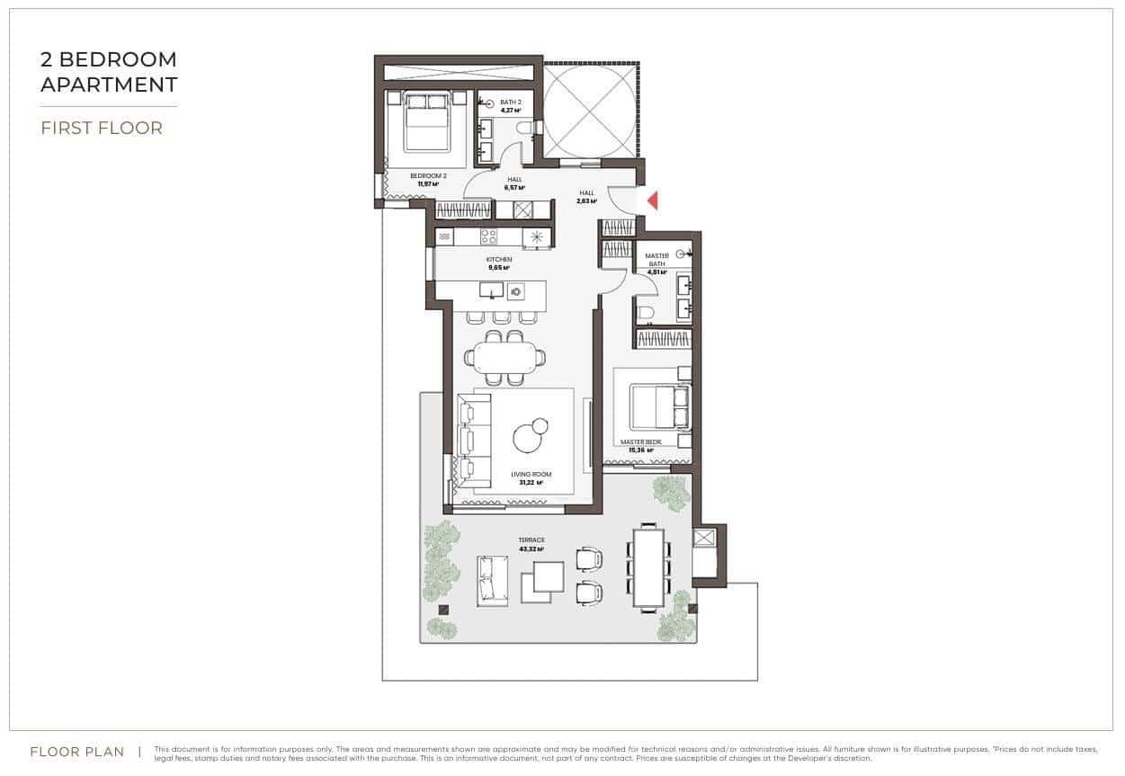 2 soverom Leilighet til salgs i Bel-Air med svømmebasseng garasje - € 820 000 (Ref: 10171753)