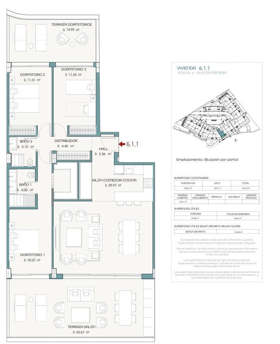 3 bedroom Apartment for sale in Estepona with pool garage - € 780,000 (Ref: 10171754)