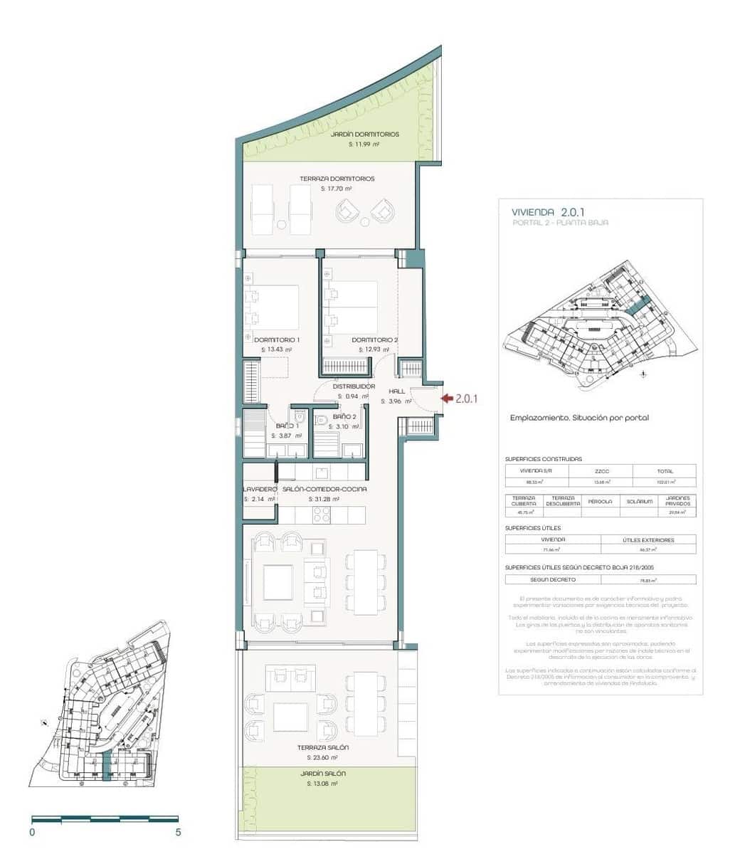 2 quarto Apartamento para venda em Estepona com piscina garagem - 580 000 € (Ref: 10171755)