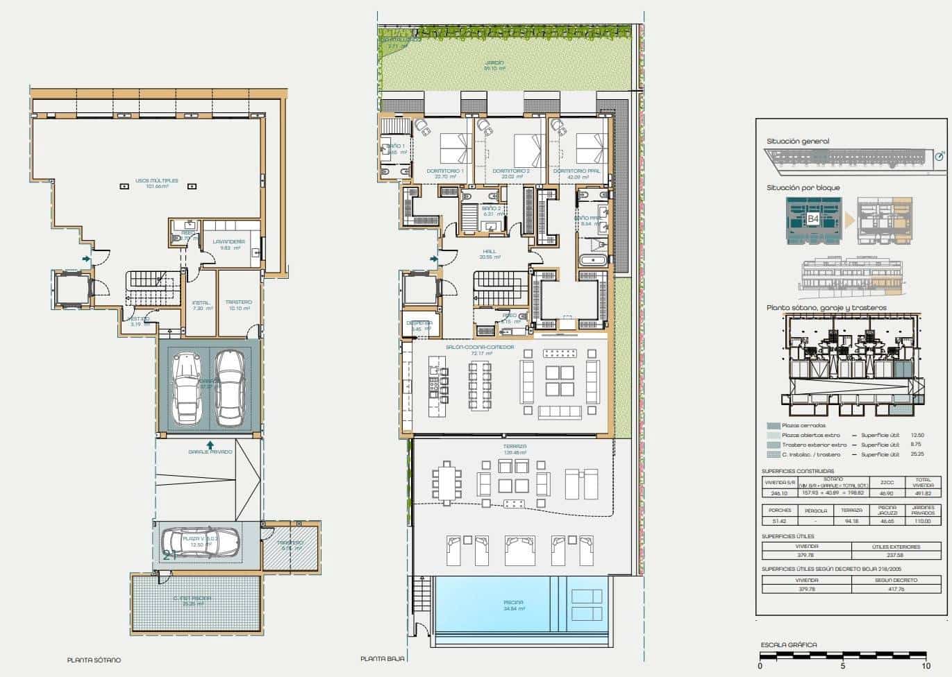 3 camera da letto Appartamento sulla Spiaggia in vendita in Las Chapas con piscina garage - 4.480.000 € (Rif: 8419735)