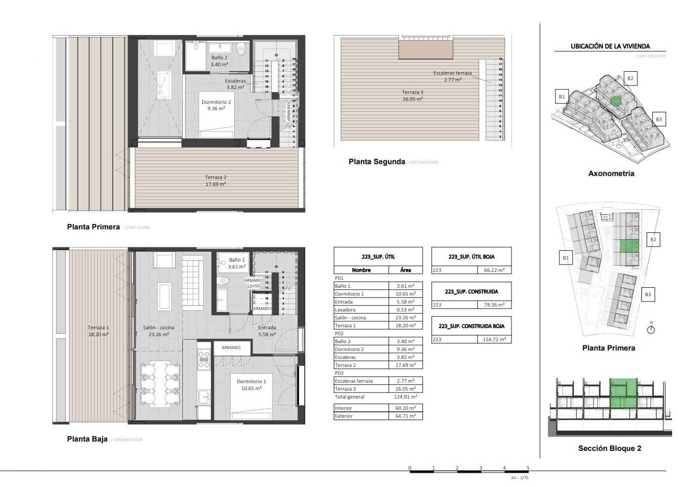 2 soveværelse Penthouse til salg i Estepona med swimmingpool garage - € 599.000 (Ref: 8470024)