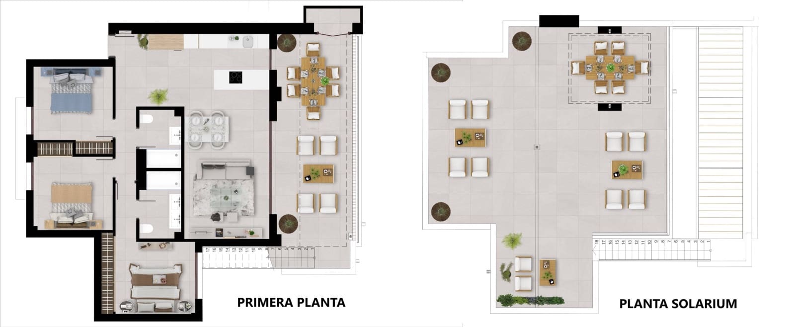 3 chambre Appartement à vendre à Istan avec piscine garage - 570 000 € (Ref: 8612832)