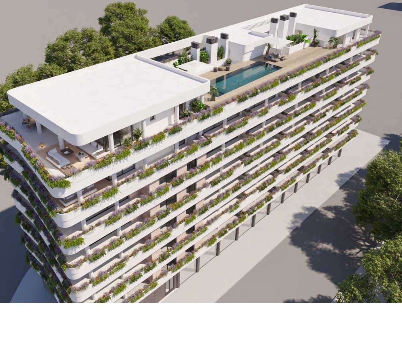 2 chambre Penthouse à vendre à Estepona avec piscine - 850 000 € (Ref: 8634783)