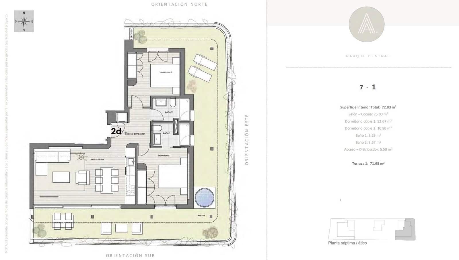 2 chambre Penthouse à vendre à Estepona avec piscine - 850 000 € (Ref: 8634783)