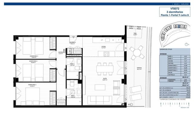 Apartamento de 3 habitaciones en Hipódromo - Cerrado del Águila, Mijas en venta con piscina garaje - 406.500 € (Ref: 8976162)