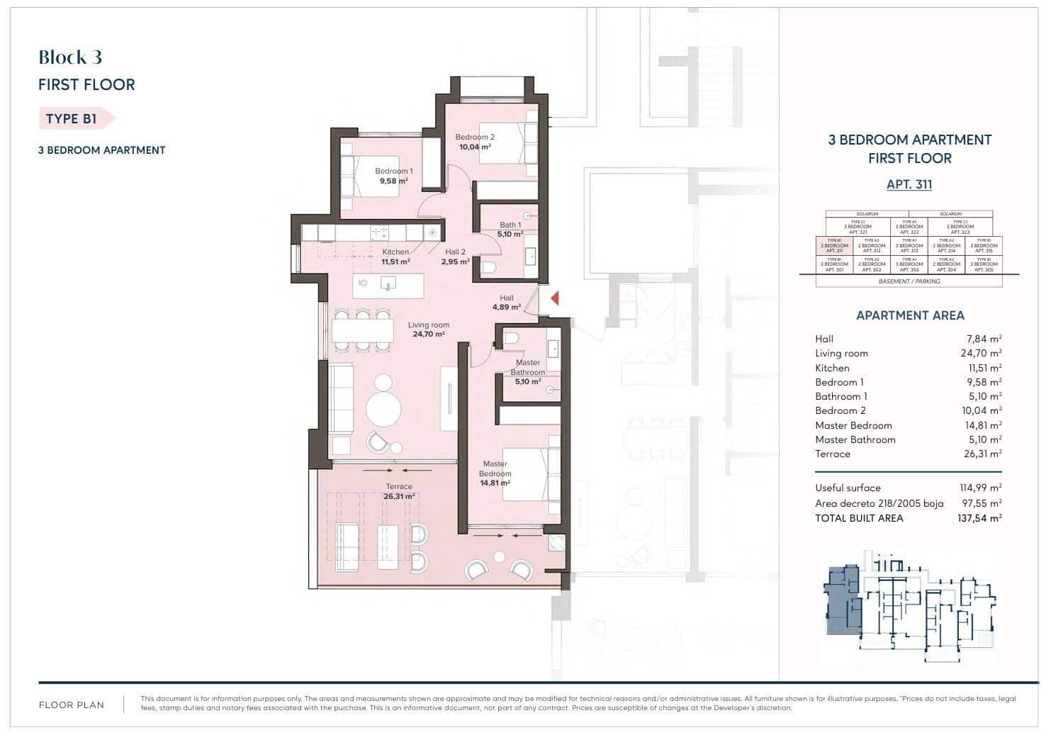 3 bedroom Apartment for sale in Estepona with pool garage - € 565,000 (Ref: 9048792)