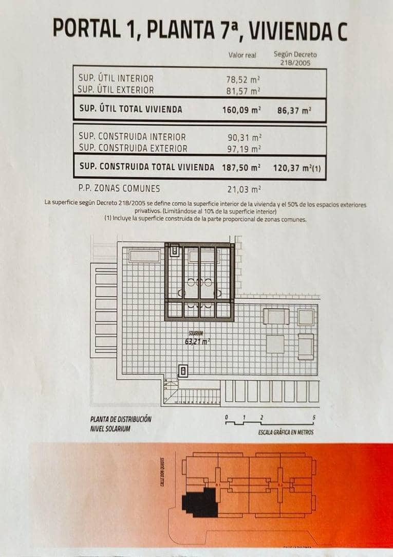 3 soveværelse Penthouse til salg i Estepona med swimmingpool garage - € 650.000 (Ref: 9118728)