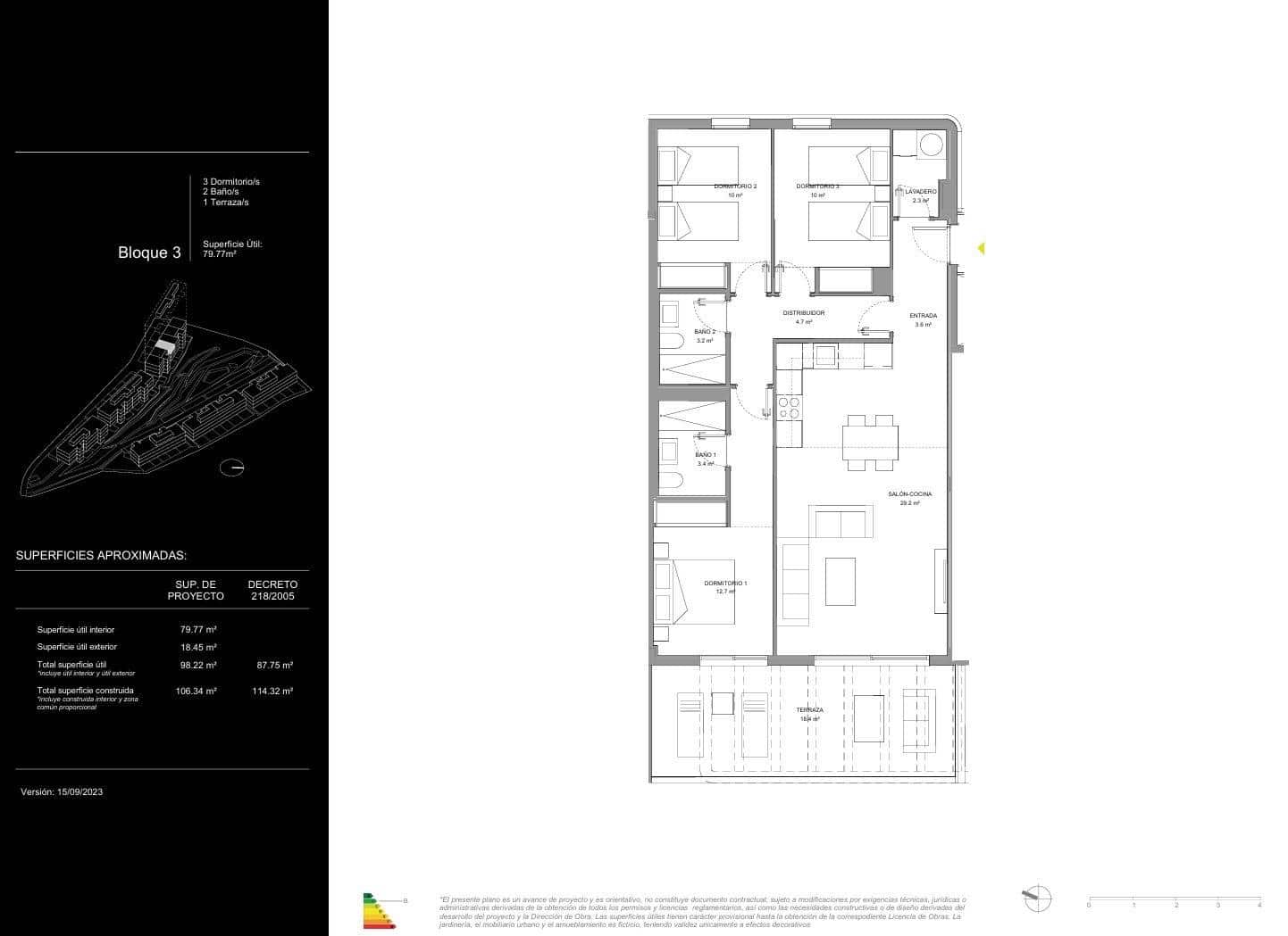 3 bedroom Apartment for sale in La Cala de Mijas with pool garage - € 493,000 (Ref: 9126786)