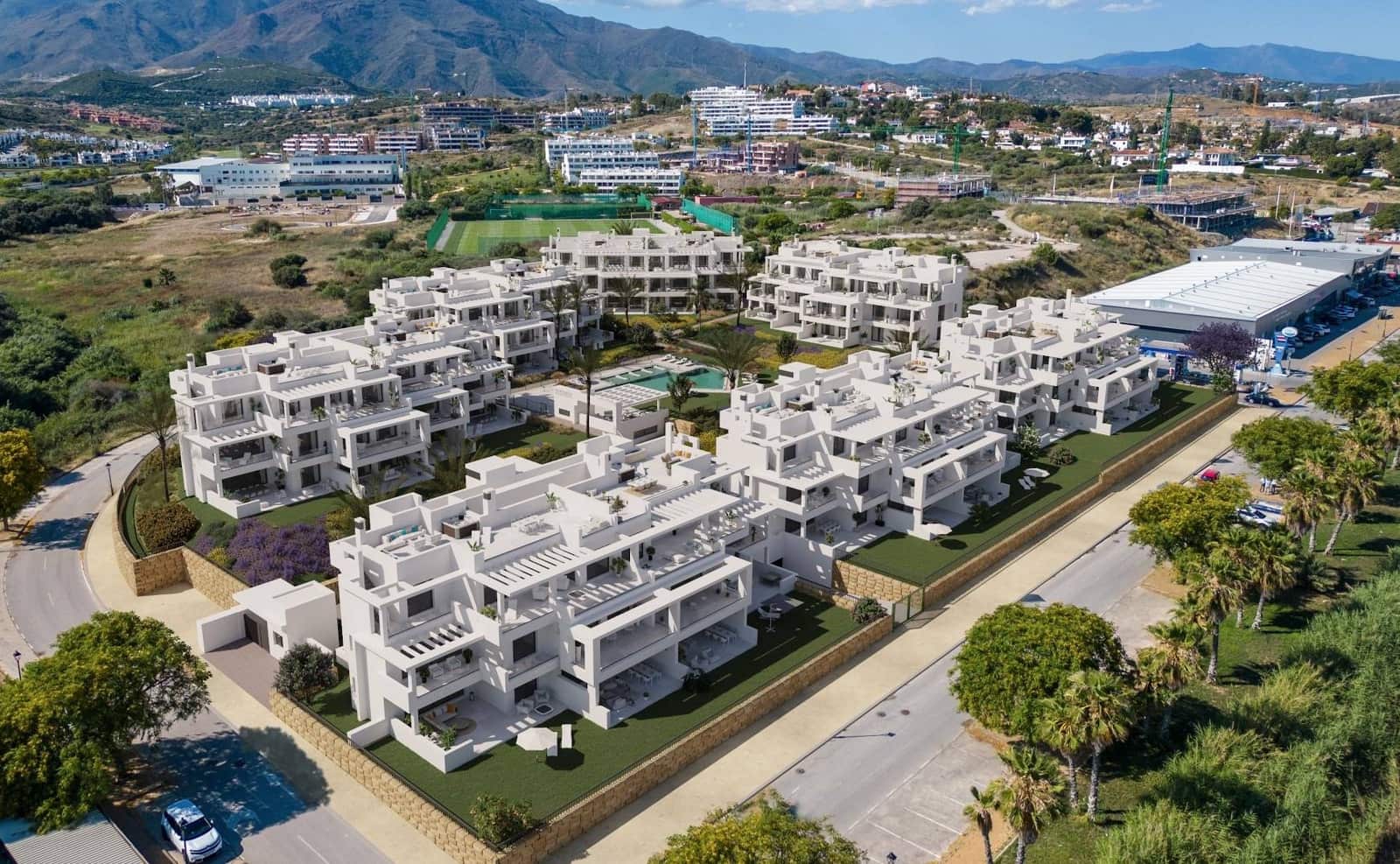 3 soverom Penthouse til salgs i Estepona med svømmebasseng garasje - € 725 000 (Ref: 9141612)