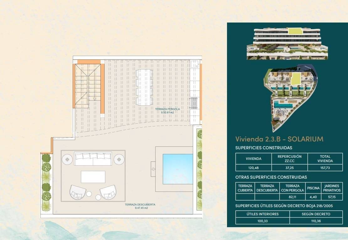 3 chambre Penthouse à vendre à Mijas avec piscine garage - 1 690 000 € (Ref: 9161015)