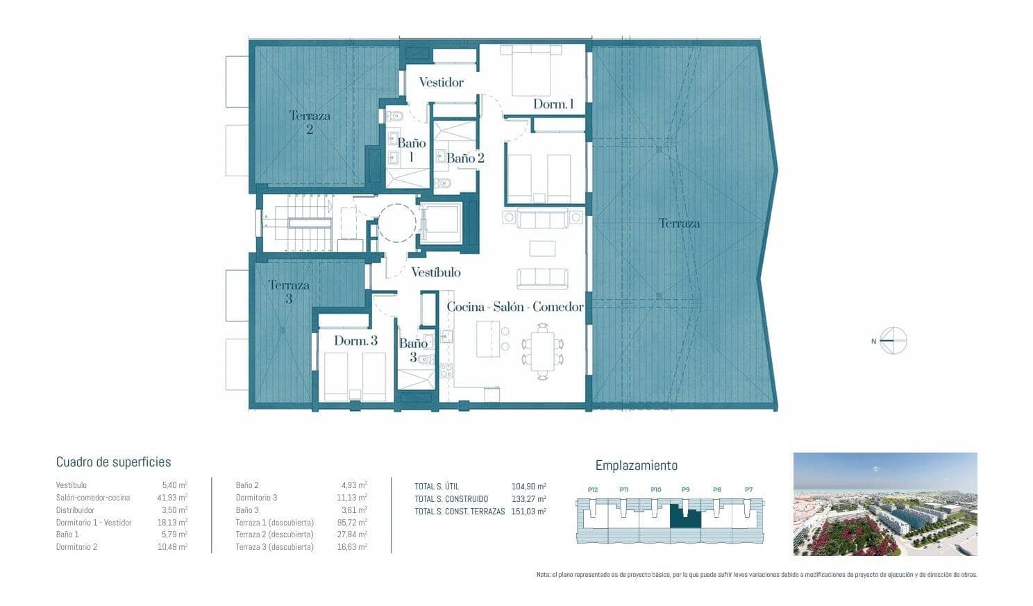 3 sypialnia Penthouse na sprzedaż w Mijas z basenem garażem - 700 000 € (Ref: 9195544)