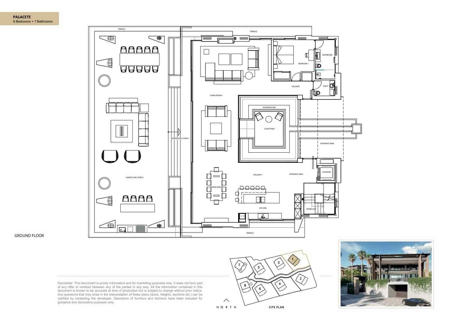 Chalet de 6 habitaciones en Puerto Banus en venta con piscina garaje - 8.800.000 € (Ref: 9206823)