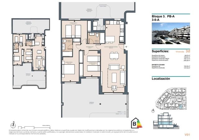 3 bedroom Apartment for sale in Estepona with pool garage - € 542,000 (Ref: 9206825)