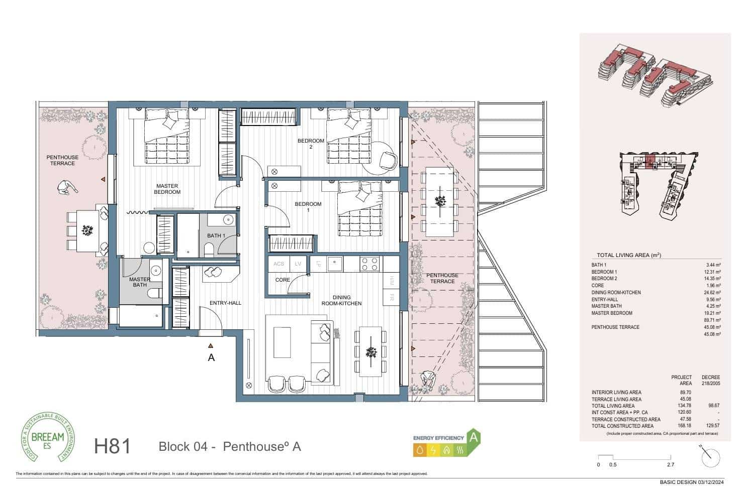 3 soveværelse Penthouse til salg i Las Lagunas de Mijas med swimmingpool garage - € 1.023.500 (Ref: 9208323)