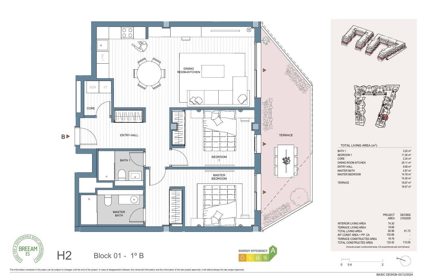 2 Zimmer Apartment zu verkaufen in Las Lagunas de Mijas mit Pool Garage - 471.500 € (Ref: 9208324)