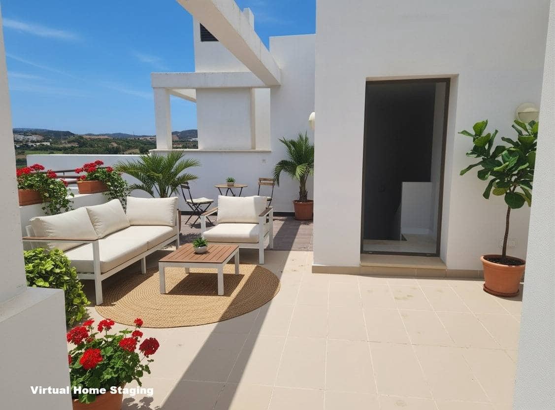 2 soverom Penthouse til salgs i Estepona med svømmebasseng garasje - € 381 000 (Ref: 9349572)