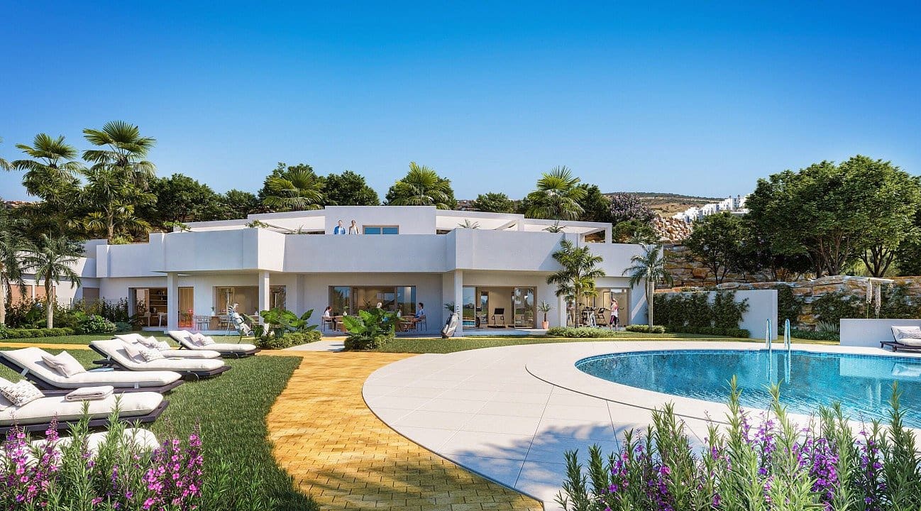 2 soverom Penthouse til salgs i Estepona med svømmebasseng garasje - € 381 000 (Ref: 9349572)