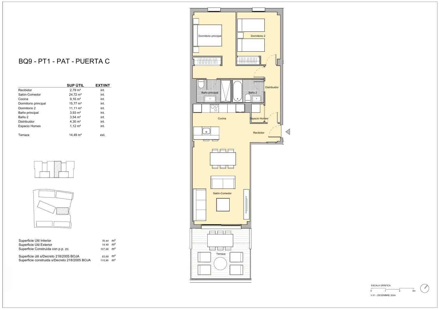 2 Zimmer Penthouse zu verkaufen in Estepona mit Pool Garage - 370.000 € (Ref: 9390893)
