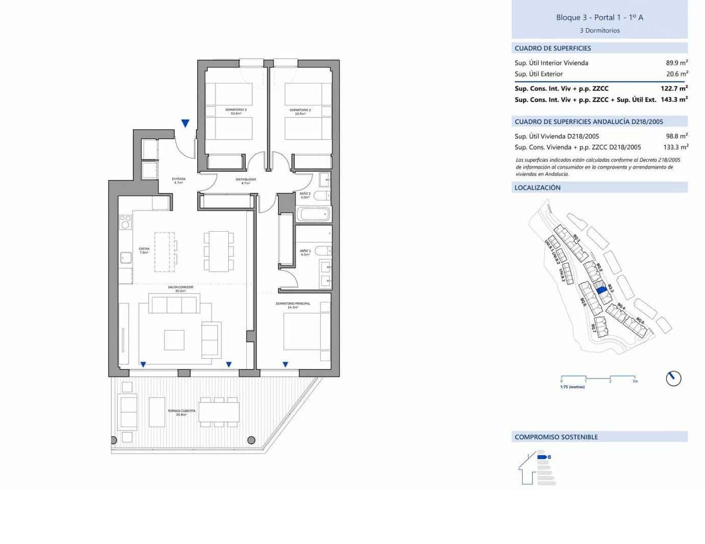 3 chambre Appartement à vendre à Cancelada avec piscine garage - 386 000 € (Ref: 9390895)