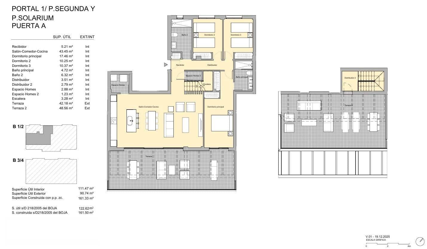 3 sovrum Takvåning till salu i Estepona med pool garage - 1 100 000 € (Ref: 9591330)