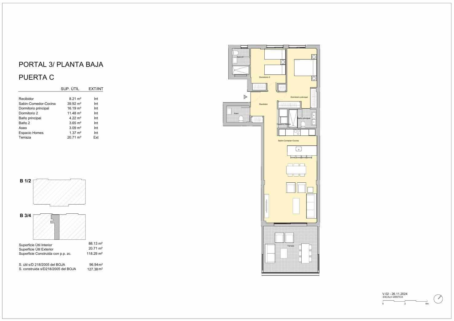 Apartamento Playa de 2 habitaciones en Estepona en venta con piscina garaje - 550.000 € (Ref: 9591333)