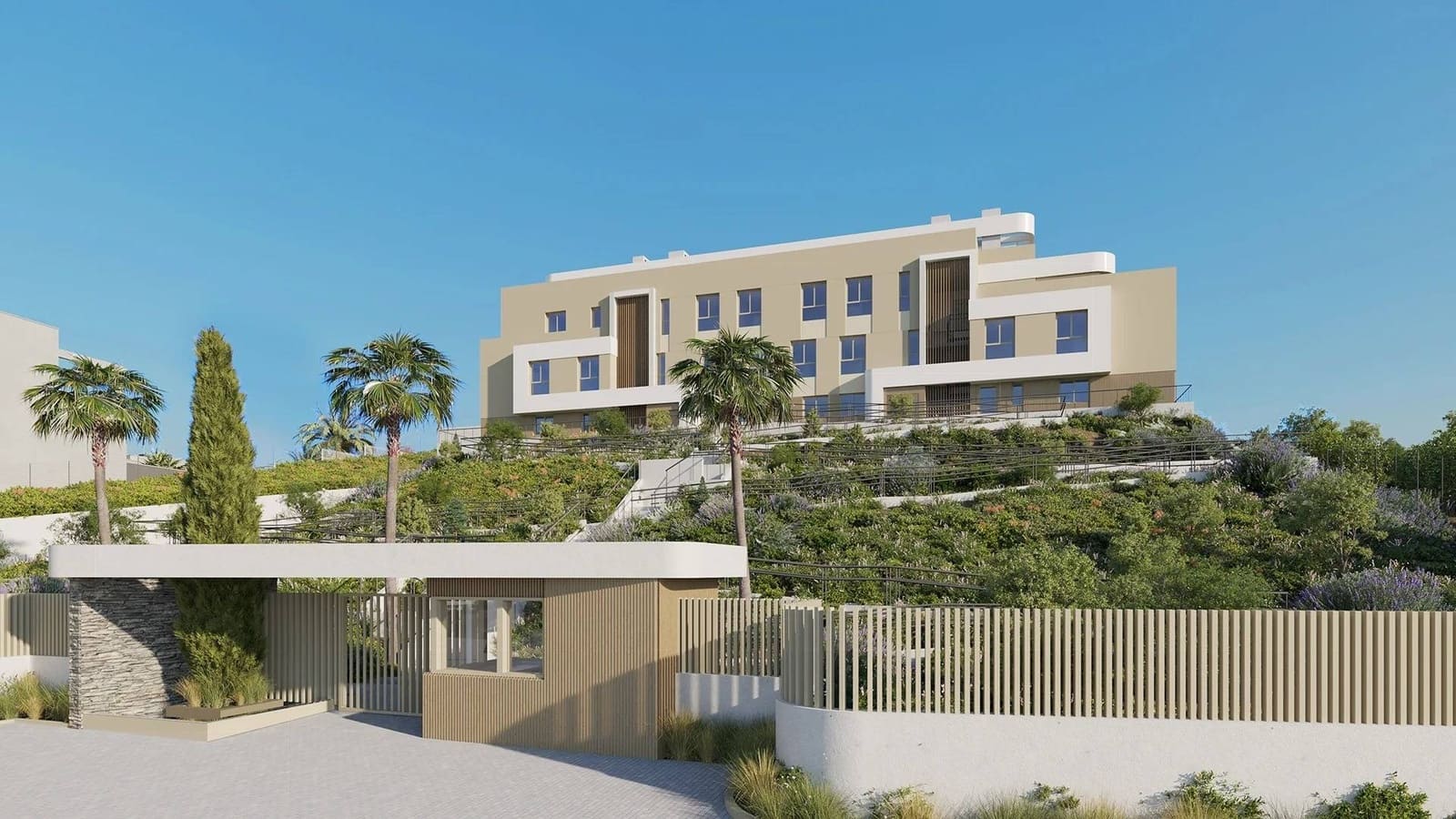 2 soverom Strandleiligheter til salgs i Estepona med svømmebasseng garasje - € 550 000 (Ref: 9591333)