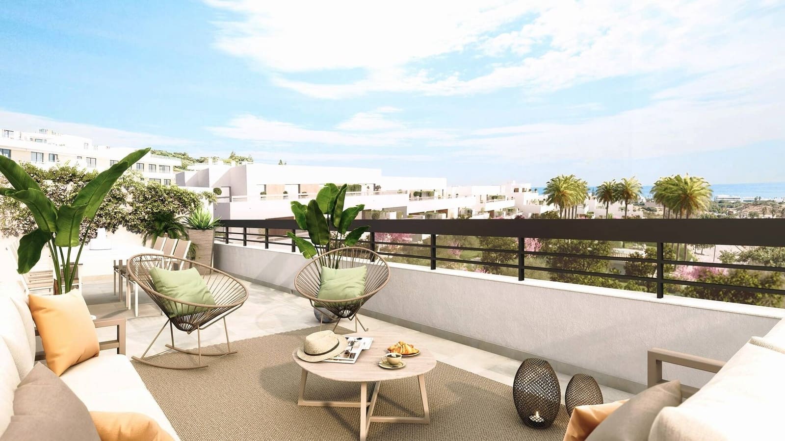 Apartamento de 3 habitaciones en Estepona en venta con piscina garaje - 549.000 € (Ref: 9670717)