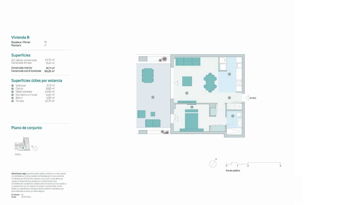 1 soverom Leilighet til salgs i Estepona med svømmebasseng garasje - € 359 000 (Ref: 9670718)