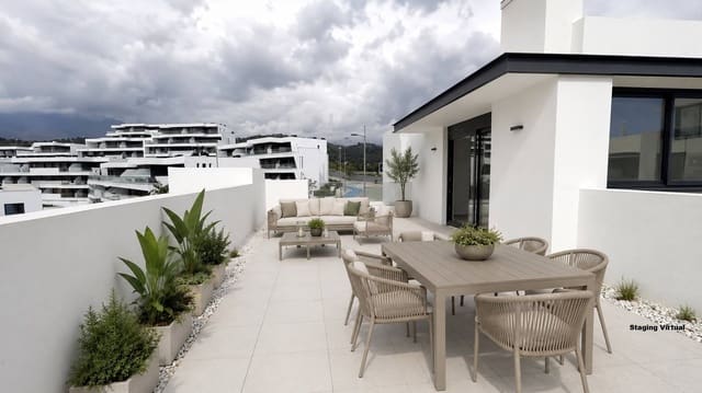2 soverom Penthouse til salgs i Estepona med svømmebasseng garasje - € 575 000 (Ref: 9822949)