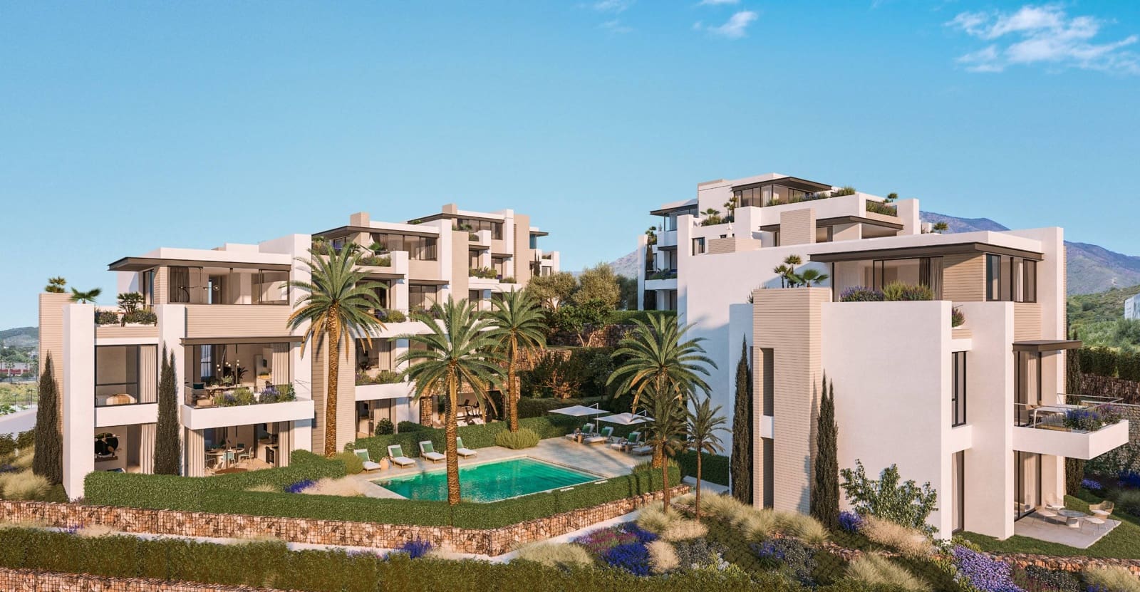 Ático de 2 habitaciones en Estepona en venta con piscina garaje - 575.000 € (Ref: 9822949)