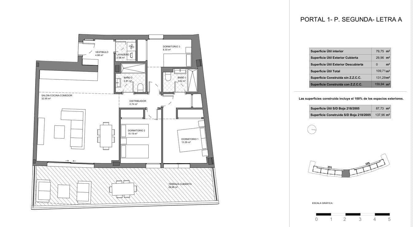3 sovrum Lägenhet till salu i Fuengirola med pool garage - 499 950 € (Ref: 9952660)