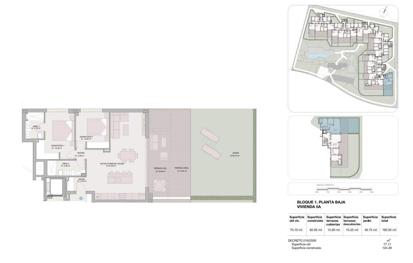 2 soveværelse Lejlighed til salg i Estepona med swimmingpool garage - € 502.000 (Ref: 9997150)