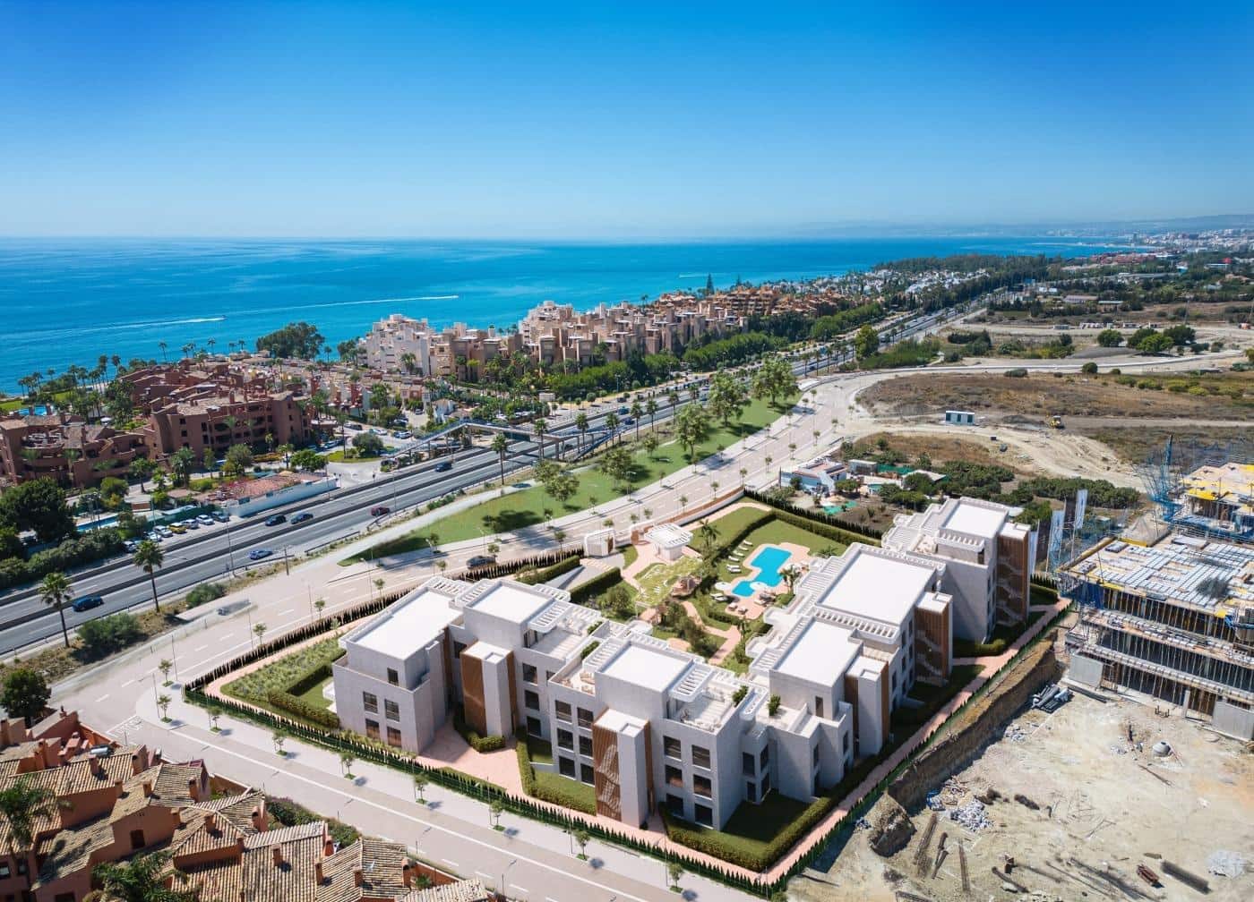 2 soveværelse Lejlighed til salg i Estepona med swimmingpool garage - € 502.000 (Ref: 9997150)