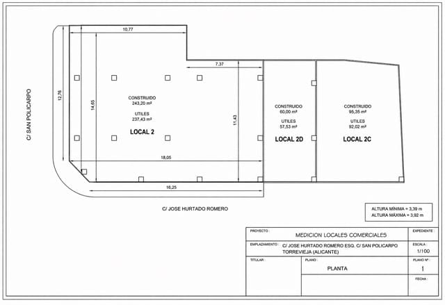 Erhverv til salg i Parque de las Naciones, Torrevieja - € 450.000 (Ref: 10011679)