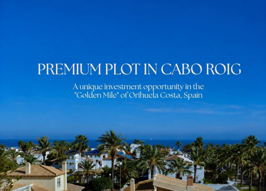 Terrain à Bâtir à vendre à Cabo Roig - 600 000 € (Ref: 10042354)