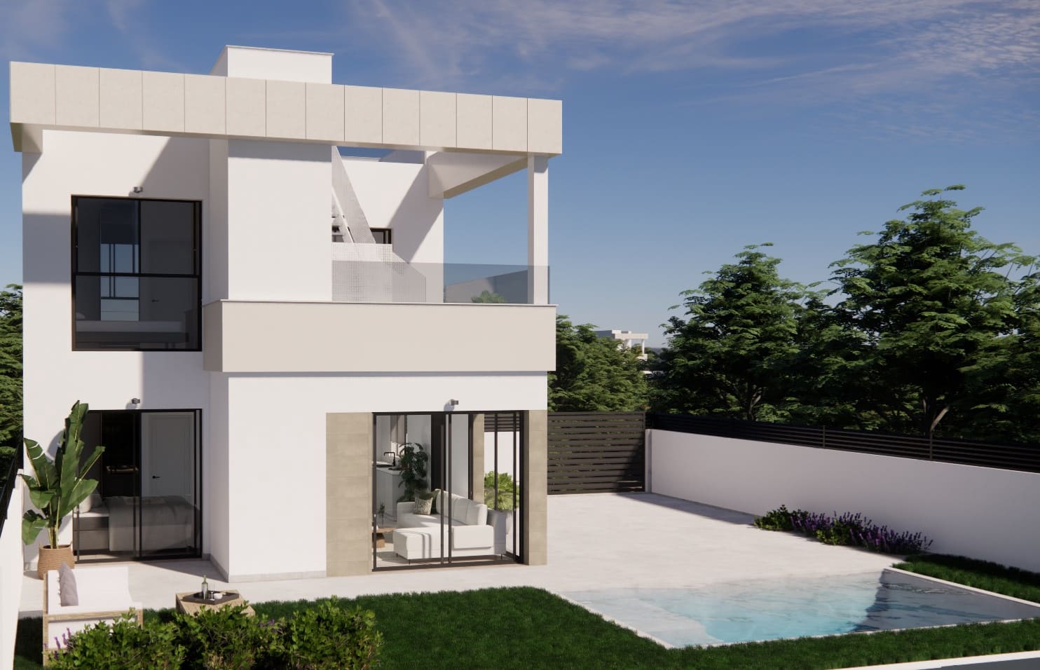 3 soverom Hus til salgs i Orihuela Costa med svømmebasseng - € 385 900 (Ref: 10056502)