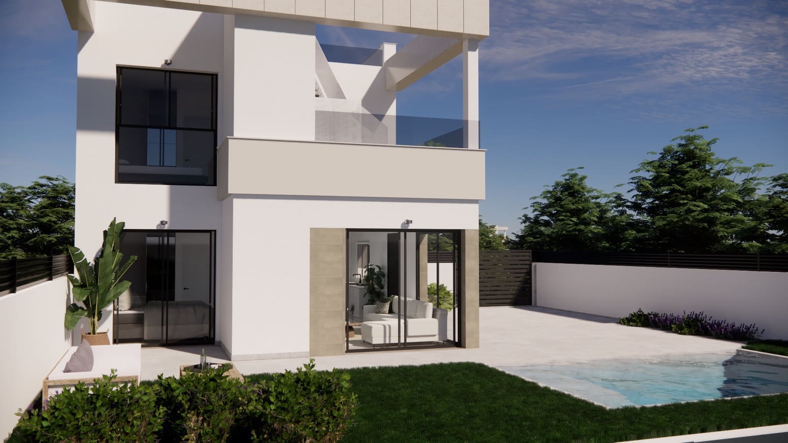 3 soverom Hus til salgs i Orihuela Costa med svømmebasseng - € 385 900 (Ref: 10056502)