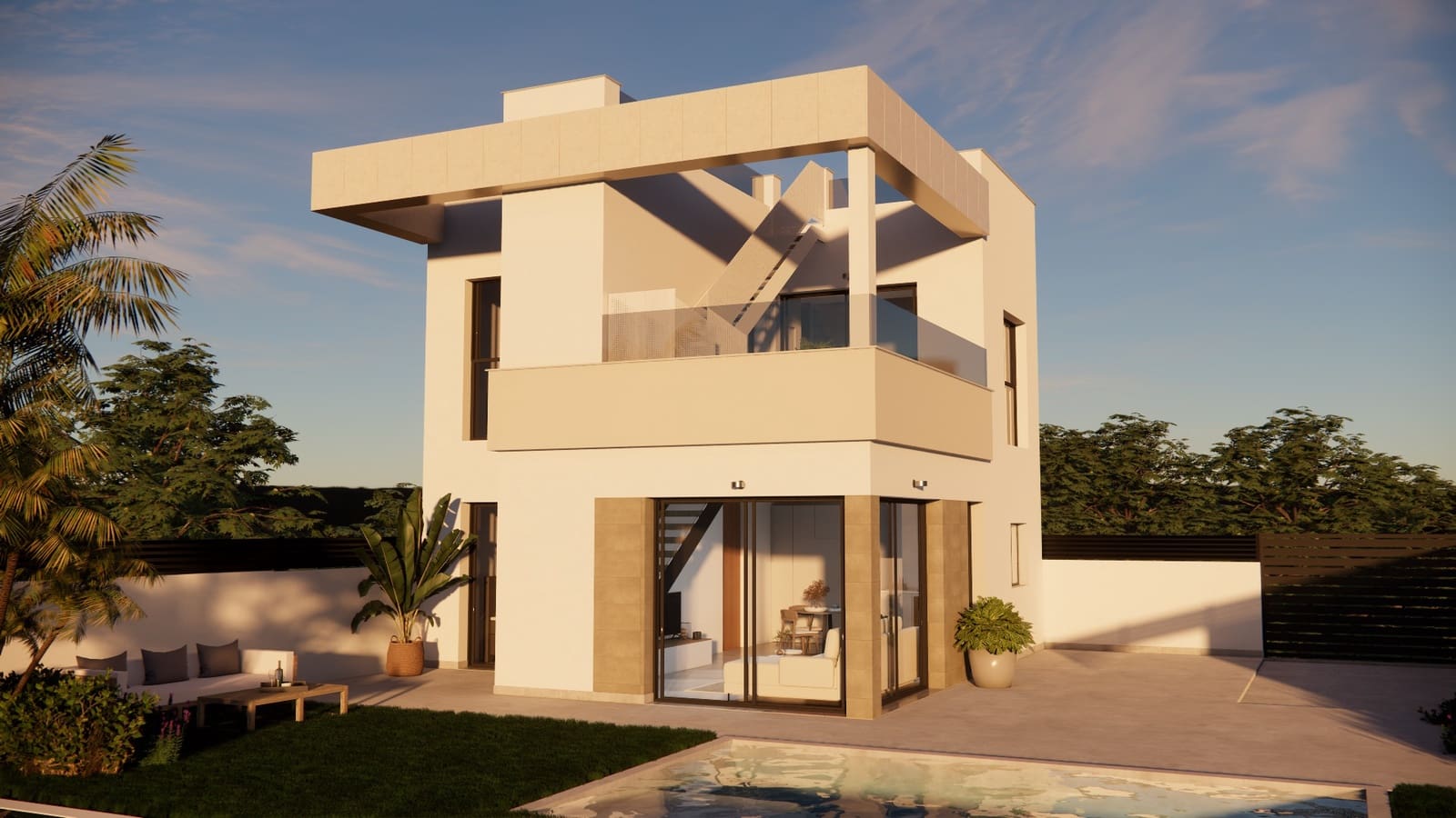 3 soverom Hus til salgs i Orihuela Costa med svømmebasseng - € 385 900 (Ref: 10056502)