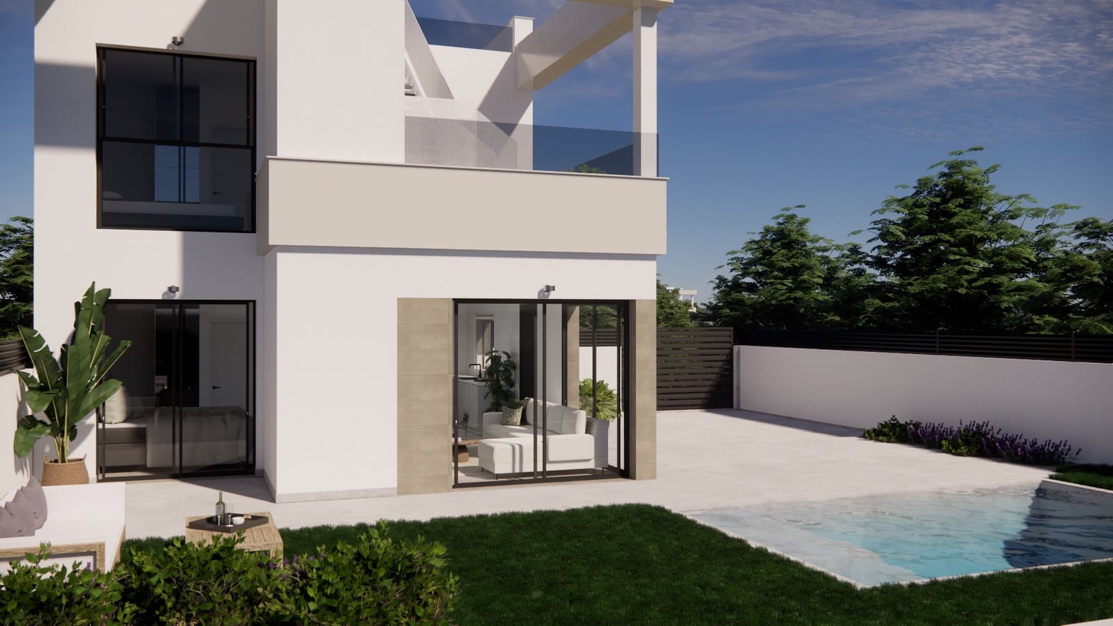 3 soverom Hus til salgs i Orihuela Costa med svømmebasseng - € 385 900 (Ref: 10056502)