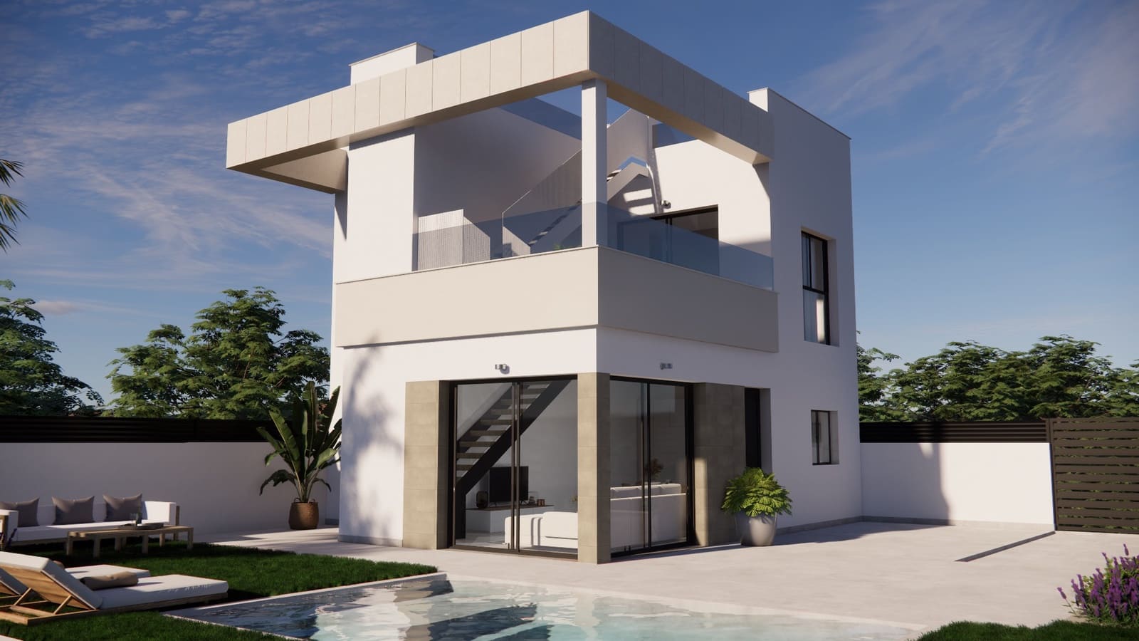 3 soverom Hus til salgs i Orihuela Costa med svømmebasseng - € 385 900 (Ref: 10056502)