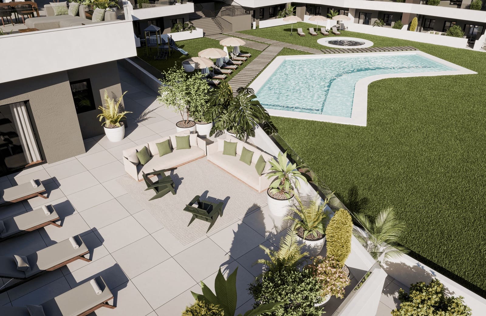 2 slaapkamer Appartement te koop in San Miguel de Salinas met zwembad garage - € 299.900 (Ref: 10056990)