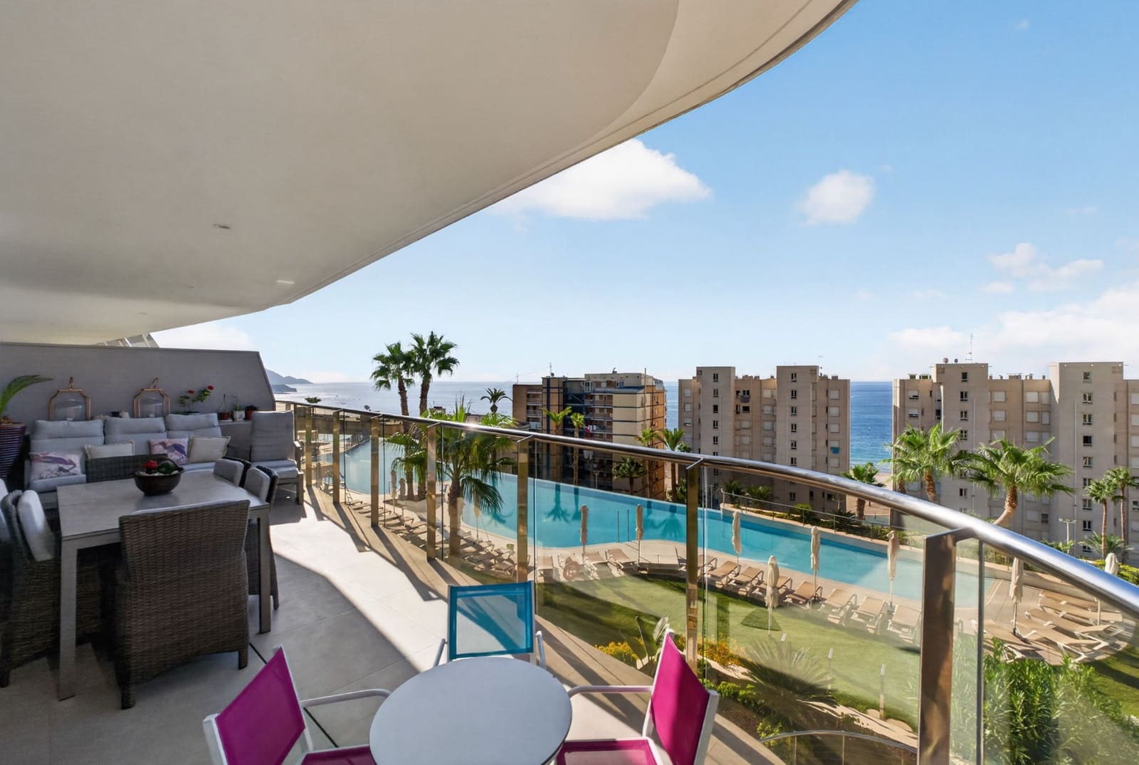 3 quarto Apartamento para venda em Benidorm com piscina garagem - 859 000 € (Ref: 10067956)