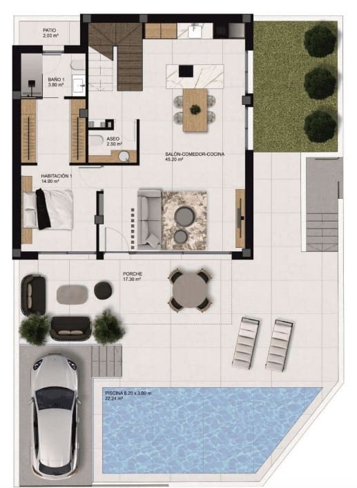 3 bedroom Villa for sale in Dolores with pool - € 435,000 (Ref: 7374459)