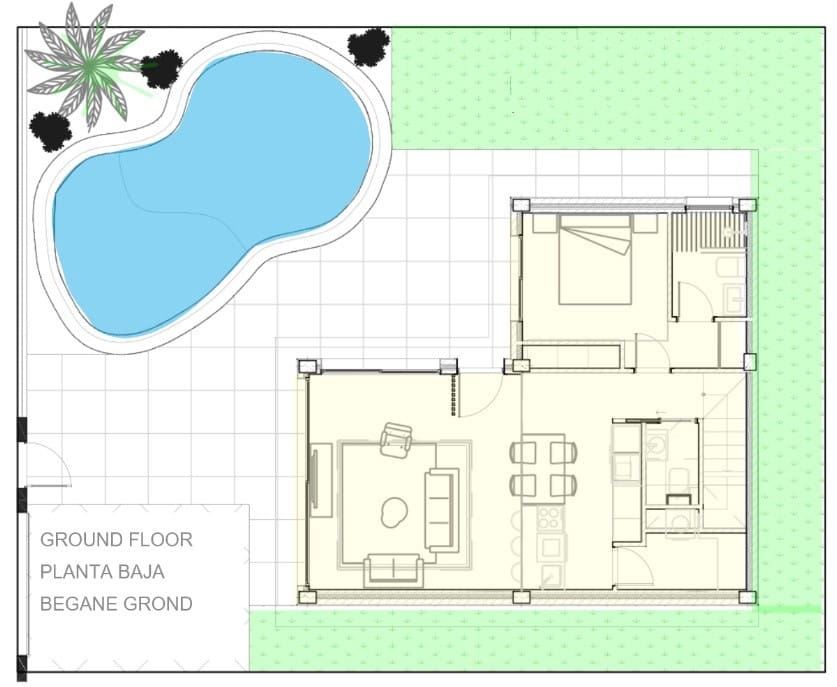 3 soveværelse Villa til salg i Roldan med swimmingpool - € 395.950 (Ref: 7374463)